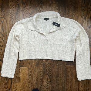NWT cropped Lulus sweater